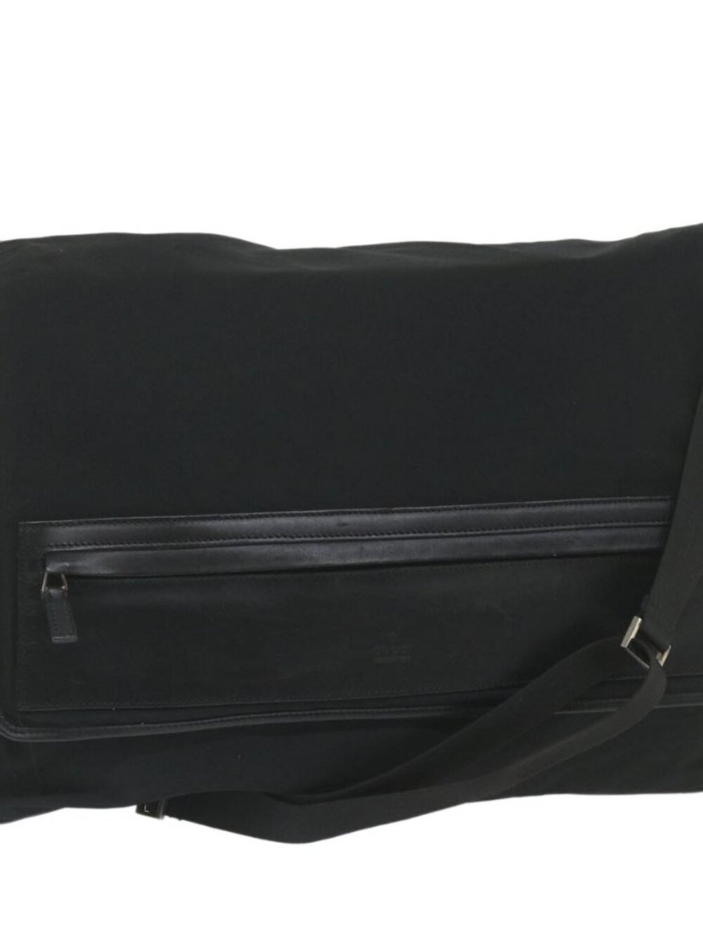 GUCCI Shoulder Bag Nylon Black 019 0376 Auth ep2399